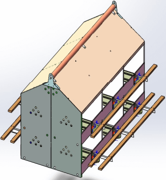 Manual egg nest