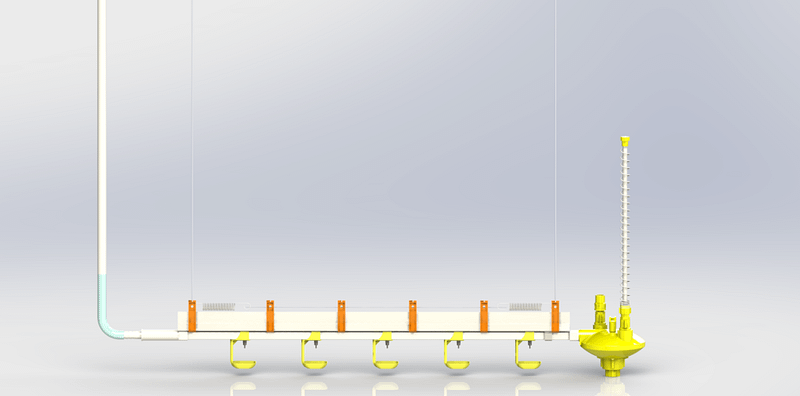 Nipple drinking system