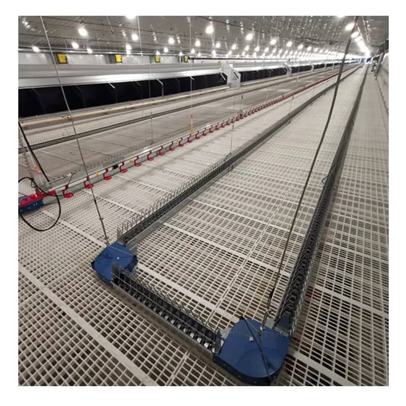Female chain feeding system